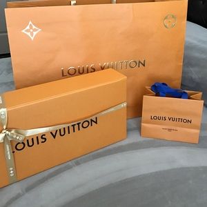 Louis Vuitton Bag/Box bundle